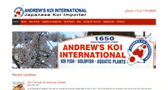 Desktop Screenshot of andrewskoi.com